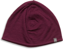 U Pocket Hat Accessories Headwear Beanies Rød Icebreaker*Betinget Tilbud
