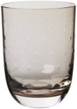 Crystal Soda Glass Home Tableware Glass Drinking Glass Brun Louise Roe*Betinget Tilbud