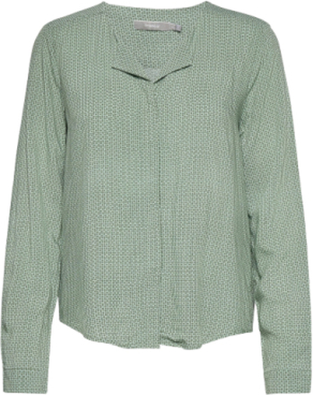 Frhazavisk 1 Shirt Bluse Langermet Grønn Fransa*Betinget Tilbud