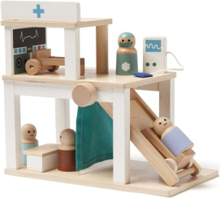 Hospital Aiden Toys Playsets & Action Figures Wooden Figures Multi/mønstret Kid's Concept*Betinget Tilbud