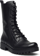 78544-00 Shoes Boots Ankle Boots Laced Boots Svart Rieker*Betinget Tilbud