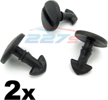 Land Rover Discovery 3 & 4 Bumper Tow Eye Cover Clips (Pack of 2) DYR500010