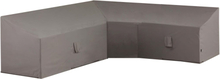 Madison L-formet møbeltrekk 270x270x65/90 cm grå