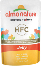 Almo Nature HFC Jelly Pouch 6 x 55 g - Thunfisch mit Jungsardellen