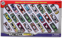 Bil 7 Cm Metall Fw 24-Pack Toys Toy Cars & Vehicles Toy Cars Multi/mønstret Suntoy*Betinget Tilbud
