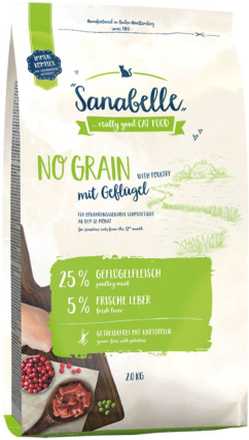 Sanabelle No Grain - Sparpaket: 2 x 10 kg