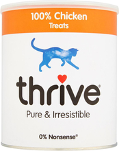 Thrive! Gefriergetrocknete Katzensnacks Maxi Tube Huhn - Sparpaket: 3 x 200 g