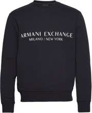 Sweatshirt Sweat-shirt Genser Marineblå Armani Exchange*Betinget Tilbud