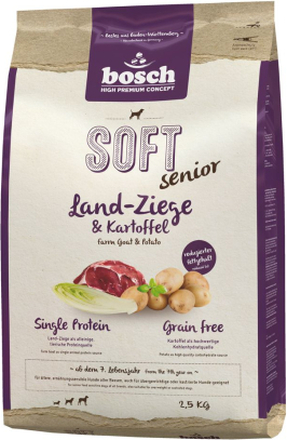 bosch Soft Senior Ziege & Kartoffel - Sparpaket 3 x 2,5 kg
