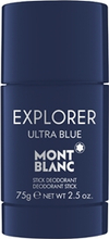 Mont Blanc Explorer Ultra Blue - Deodorant Stick 75 gram