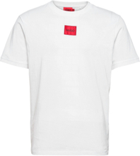 Diragolino212 T-shirts Short-sleeved Hvit HUGO*Betinget Tilbud