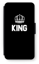 Samsung Galaxy J3 (2016) Flip Hoesje - King zwart