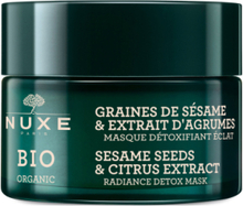 Bio Organic Radiance Detox Mask 50 Ml Beauty Women Skin Care Face Face Masks Detox Mask Nude NUXE