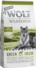 Wolf of Wilderness Senior "Green Fields" - Lamm - 2 x 12 kg