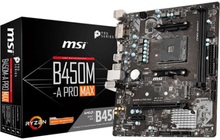 Msi B450m-a Pro Max Micro-atx Bundkort