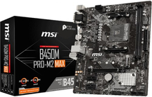 Msi B450m Pro-m2 Max Micro-atx Bundkort