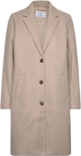 Cc Heart Ariana Coat Outerwear Coats Winter Coats Cream Coster Copenhagen