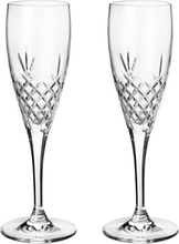 Crispy Celebration - 2 Pcs Home Tableware Glass Champagne Glass Nude Frederik Bagger