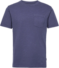Outwashed Pocket Tee T-shirts Short-sleeved Blå Sebago*Betinget Tilbud