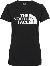 W S/S Easy Tee Sport T-shirts & Tops Short-sleeved Black The North Face