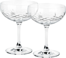 Crispy Gatsby - 2 Pcs Home Tableware Glass Champagne Glass Nude Frederik Bagger