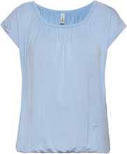 Sc-Marica T-shirts & Tops Short-sleeved Blå Soyaconcept*Betinget Tilbud