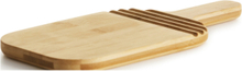 Cutting & Serving Board Small Oval Home Kitchen Kitchen Tools Cutting Boards Wooden Cutting Boards Brun Sagaform*Betinget Tilbud
