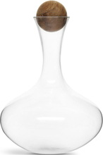 Nature Wine Carafe With Oak Stopper Home Tableware Jugs & Carafes Wine Carafes & Decanters Nude Sagaform