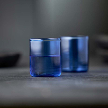 Torino Shotglas, Blå, 2-pack, 6 cl - Lyngby Glas