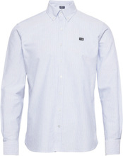 Oxford Stripe Shirt B.d. Skjorte Uformell Blå Sebago*Betinget Tilbud