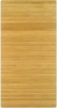 Kleine Wolke Badematte Bambus 60x115 cm brun