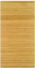 Kleine Wolke Badematte Bambus 50x80 cm brun