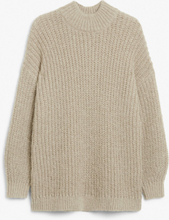 Chunky knit sweater - Beige