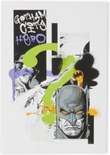 Batman Torn Giclee Art Print - A4 - Wooden Frame