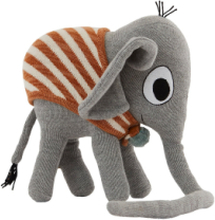 Henry Elephant Toys Soft Toys Stuffed Animals Grå OYOY MINI*Betinget Tilbud