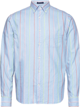 Reg Ut Archive Oxford Stripe Shirt Skjorte Uformell Blå GANT*Betinget Tilbud