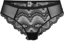 Saboteur Cheeky Lingerie Panties Brazilian Panties Svart Understatement Underwear*Betinget Tilbud