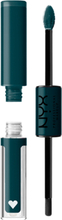 Shine Loud Pro Pigment Lip Shine Lipgloss Makeup Green NYX Professional Makeup