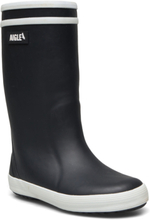 Ai Lolly Pop Fur 2 Marine Shoes Rubberboots High Rubberboots Lined Rubberboots Marineblå Aigle*Betinget Tilbud