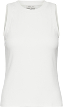 Naomi Top T-shirts & Tops Sleeveless Hvit By Malina*Betinget Tilbud