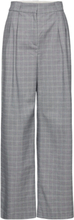 Women Pants Woven Length Service Bottoms Trousers Wide Leg Grey Esprit Collection