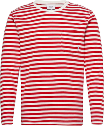 Verkstad Long Sleeve T-shirts Long-sleeved Rød Makia*Betinget Tilbud