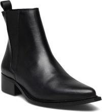 Bialusia Chelsea Boot Crust Shoes Chelsea Boots Black Bianco