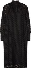 Slconstantine Dress Knælang Kjole Black Soaked In Luxury