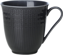 Swedish Grace Mug 30Cl Home Tableware Cups & Mugs Coffee Cups Black Rörstrand