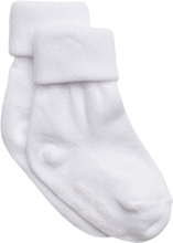 Cotton Socks - Anti-Slip Sokker Strømper White Melton