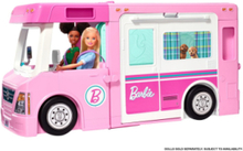 Dreamhouse Adventures 3-In-1 Dreamcamper Doll Camper Toys Dolls & Accessories Dolls Rosa Barbie*Betinget Tilbud