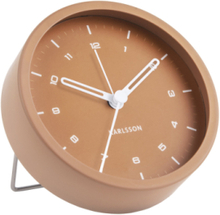Alarm Clock Tinge Steel Home Decoration Watches Alarm Clocks Brun KARLSSON*Betinget Tilbud