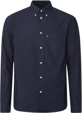 Casual Oxford B.d Shirt Skjorte Uformell Blå Lexington Clothing*Betinget Tilbud