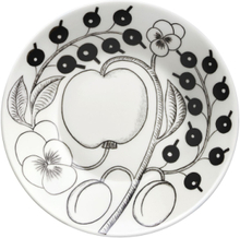 Paratiisi Fat 14 Black Home Tableware Plates Small Plates White Arabia